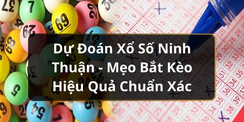 Dự Đo&aacute;n Xổ Số Ninh Thuận - Mẹo Bắt K&egrave;o Hiệu Quả Chuẩn X&aacute;c